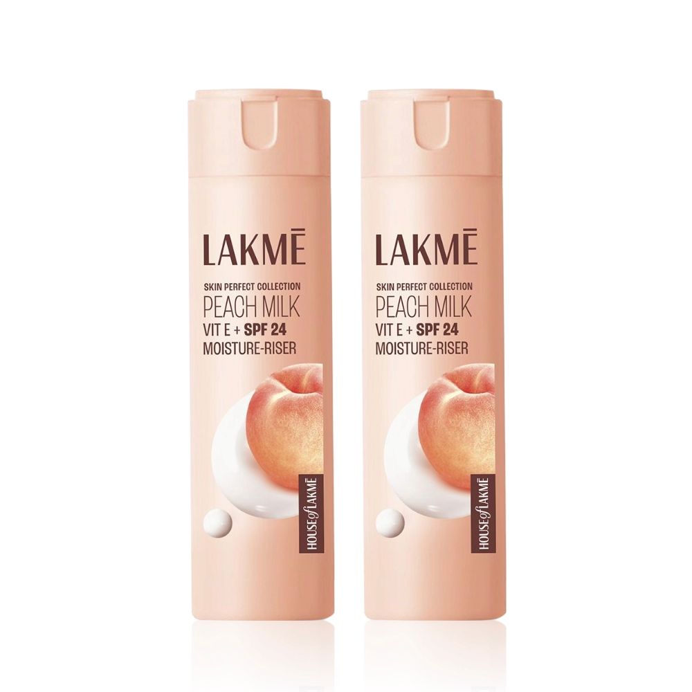 Lakme Peach Milk Moisturizer SPF 24 PA++ – Pack of 2