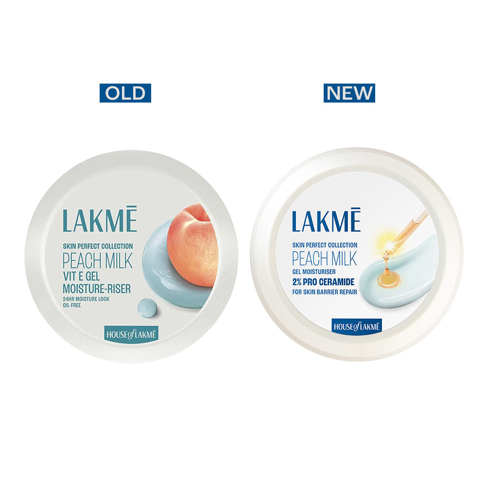 Lakme Peach Milk Gel Moisturiser with 2% Pro Ceramide – 50 g - Image 2