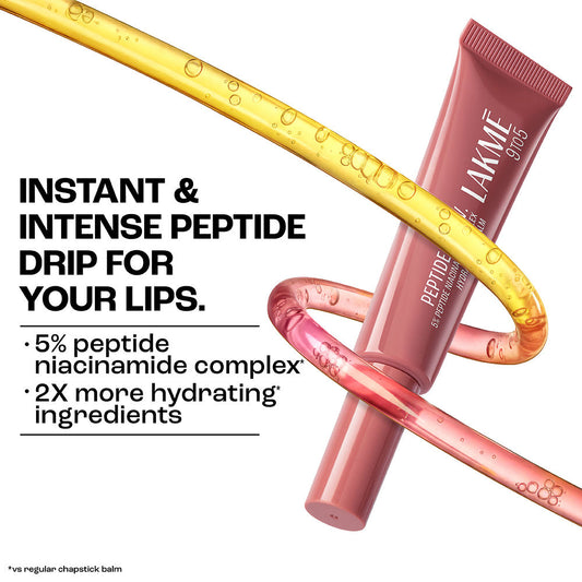 Lakme Peptide Lip IV, Hydrating Lip Balm, Bare Minimum Hydration, 10 g - Image 2