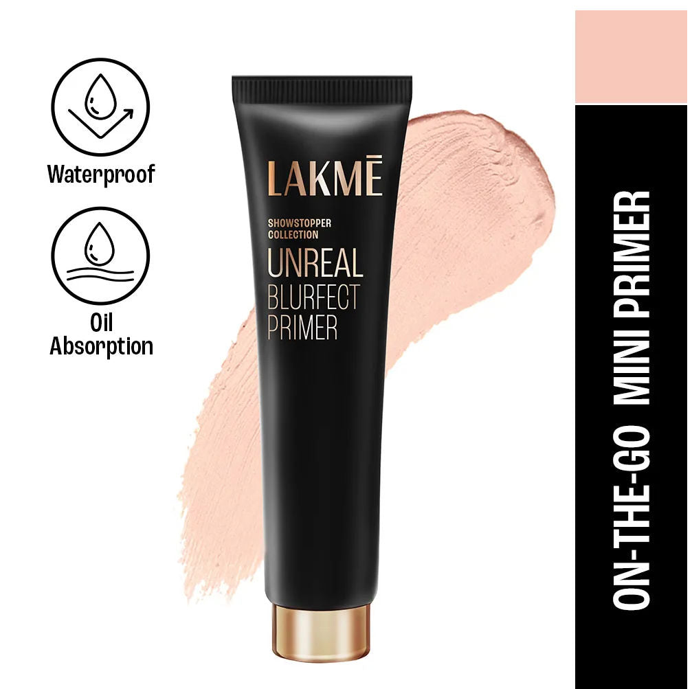 Lakme Flawless Base Trio (Blurfect Primer - Mattifies & Blurs Pores (10 g) + Powerplay Priming FoundationA - Cool Ivory C100 (25 ml) + Powerplay - Image 3