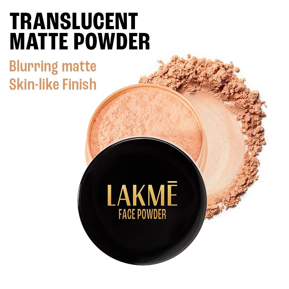 Lakme Forever Matte Face Powder, Soft Pink, Setting Powder for Oily Skin (40 g)