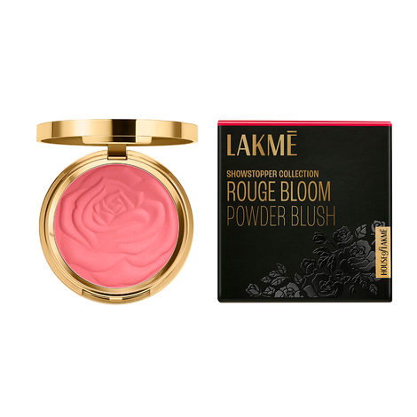 Lakme Showstopper Collection Rouge Bloom Powder Blush Pink Blossom -12 g