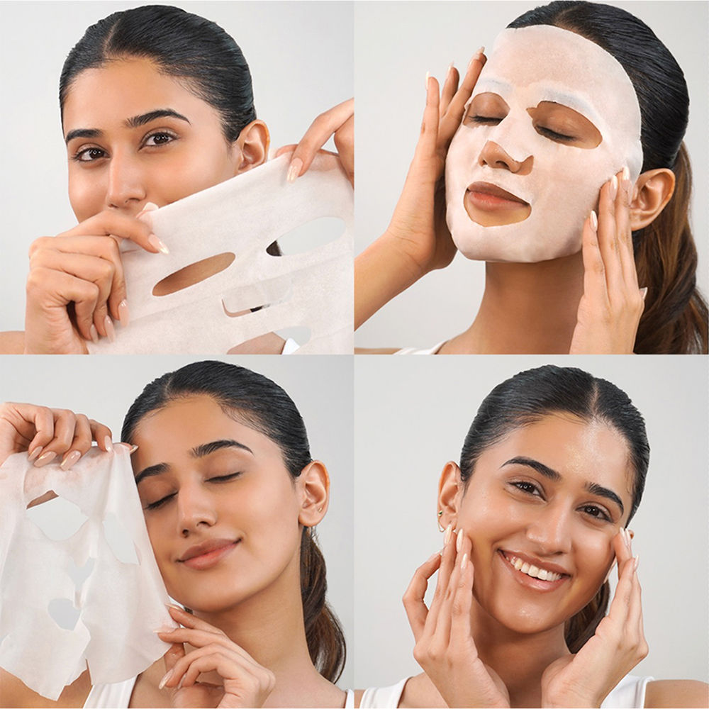 Lakme Skin Solutions Sheet Mask Brightening with Niacinamide 25 ml - Image 5