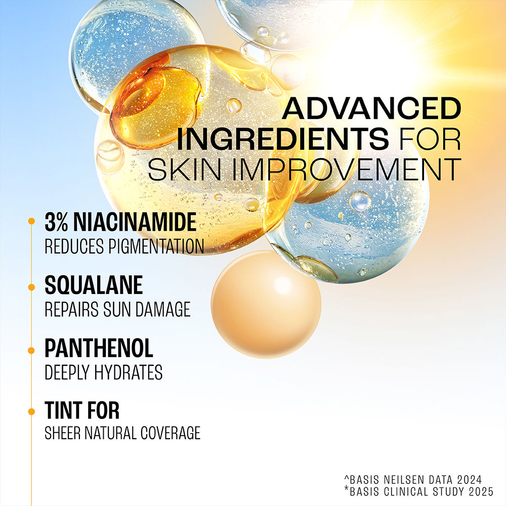 Lakme Tinted Sunscreen with Niacinamide for Even Toned Skin, SPF 50 PA+++, In-Vivo tested, 50 ml - Image 3