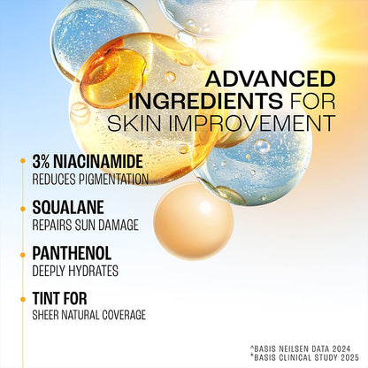 Lakme Tinted Sunscreen with Niacinamide for Even Toned Skin, SPF 50 PA+++, In-Vivo tested, 50 ml - Image 3