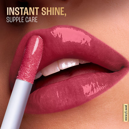 Lakme Superglow, with Vitamin C & E, Lip Gloss, 2.5 ml, for Hydrated Lips, Hot Pink - Image 4