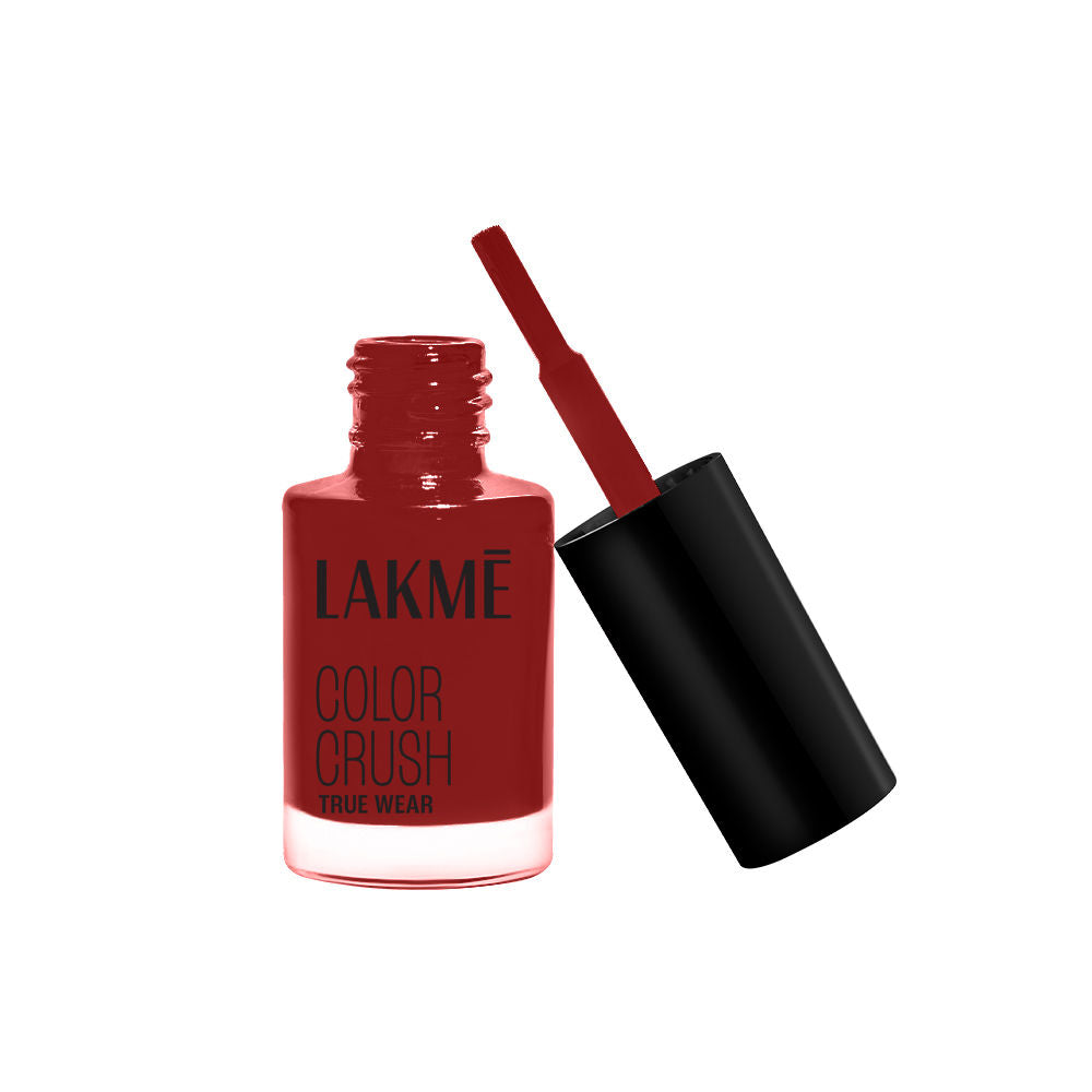 Lakme True Wear Color Crush Nail Polish, Long-Lasting & Vibrant Nail Paint, 102, 6 ml - Image 2