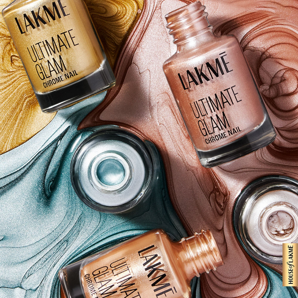 Lakme Ultimate Glam Chrome Nail CH7 6 ml - Image 4
