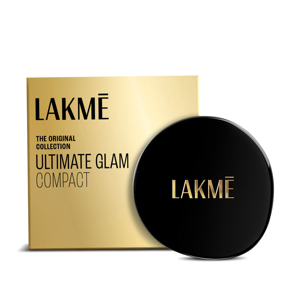 Lakme Ultimate Glam Compact, Skin Lightening Compact Powder with Vitamin B3, 01 Ivory Fair 8 g - Image 2