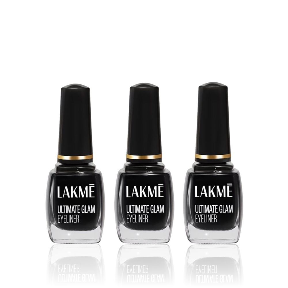 Lakme Ultimate Glam Eye Liner – Pack of 3