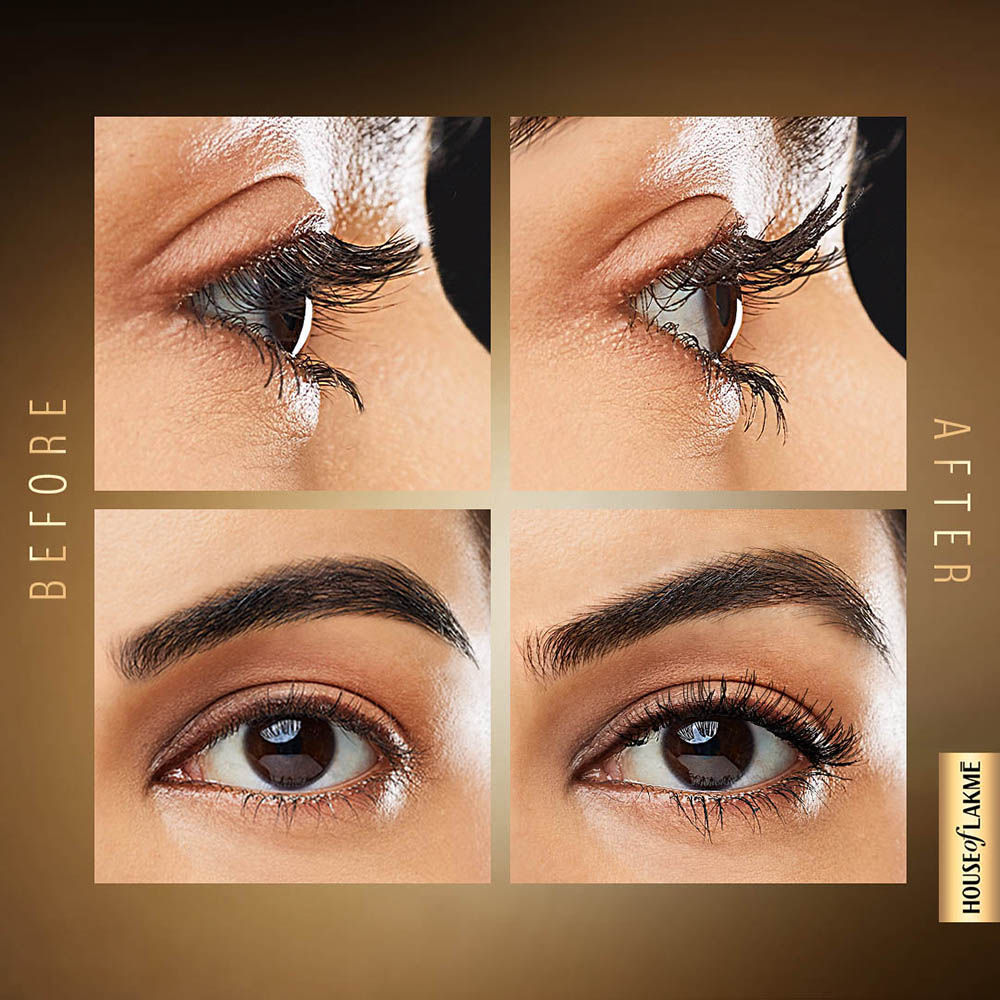 Lakme UltimateGlam, with Lightweight Formula, Volumizing Mascara, 10 ml for Glamorous Eyes - Image 3