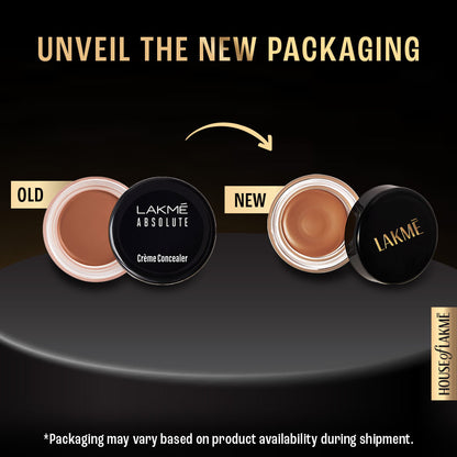 Lakme Unreal Cover Creme Concealer Lightweight & Hydrating, Walnut, 3.9 g - Image 3