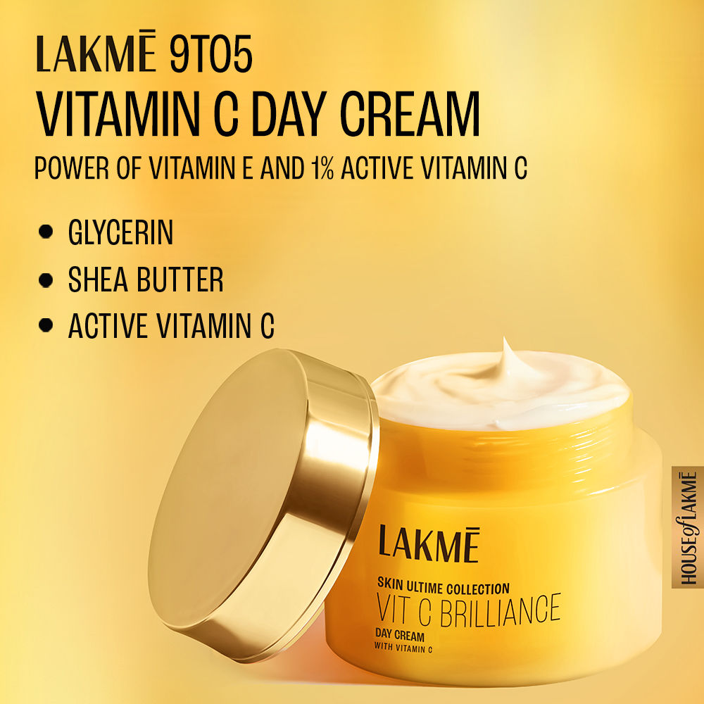 Lakme Vitamin C Brilliance Day Cream with Vitamin C – 50 g - Image 5