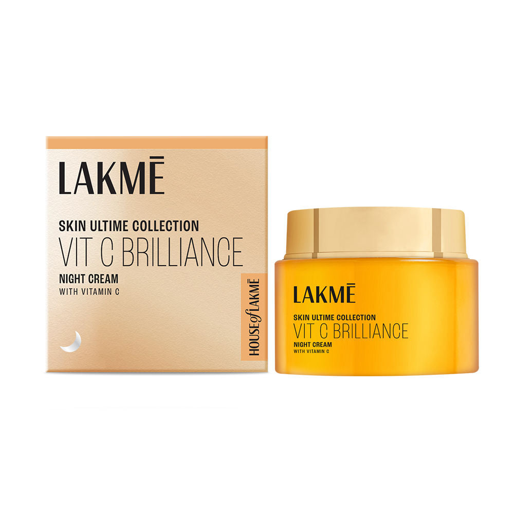 Lakme Vitamin C Brilliance Night Cream with Vitamin C – 50 g - Image 3