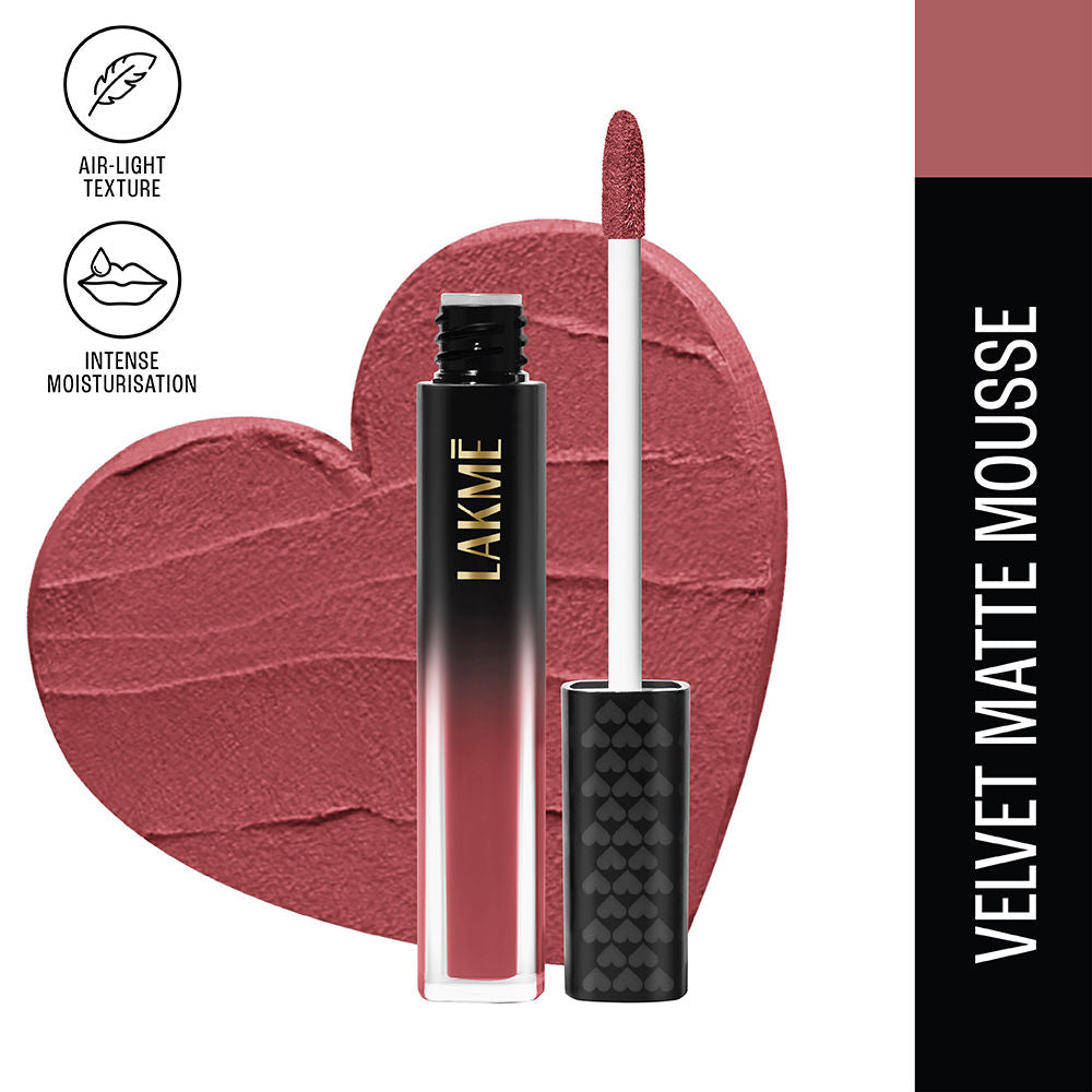 Lakme Xtraordin-airy Lip Mousse Lets Talk Nude 4.6 g