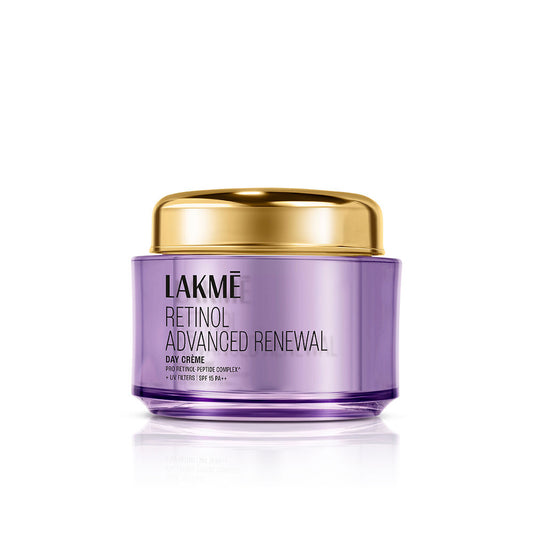 Lakme Retinol Advanced Renewal Day Creme Pro-Retinol Peptide Complex + UV Filters & SPF 15 PA++ 50 g - Image 2