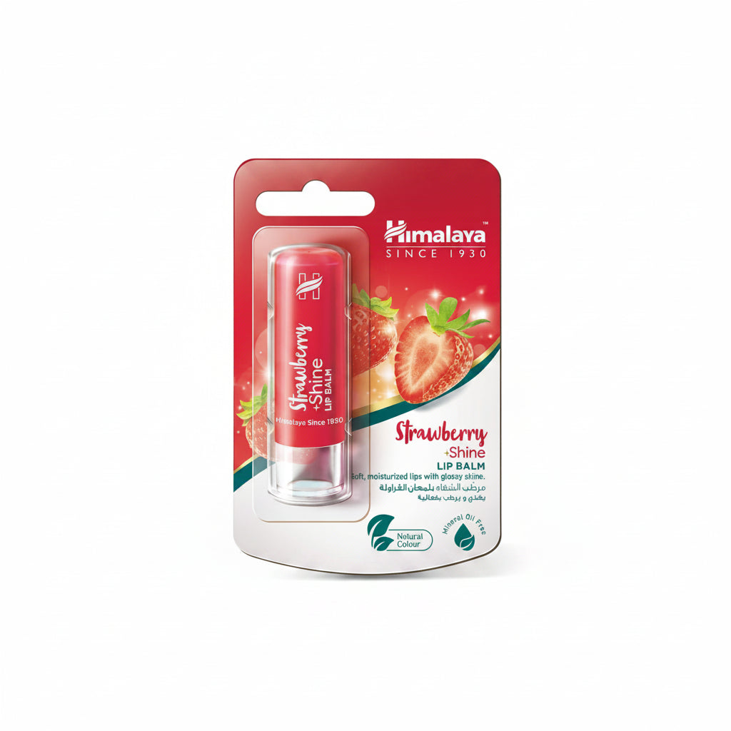 Himalaya Herbals Strawberry Shine Lip Balm