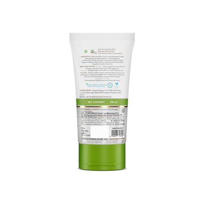 Mamaearth Aloe Vera Gel with 100% Pure & Natural Aloe Vera & Vitamin E for Skin & Hair | Hydrates, Moisturizes Skin | Soothes Irritated Skin | Keeps Scalp Healthy | For Men & Women | Multipurpose Non-Sticky Gel 150 ml - Image 2