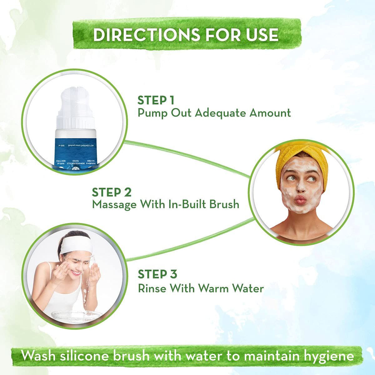 Mamaearth Aqua Glow Face Wash With Himalayan Thermal Water and Hyaluronic Acid for Intense Hydration a€“ 100 ml - Image 5
