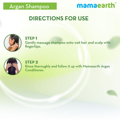 Mamaearth Argan & Apple Cider Vinegar Shampoo For Dry & Frizzy Hair, with Argan & Apple Cider Vinegarfor Frizz-Free & Stronger Hair (250 ml) - Image 4