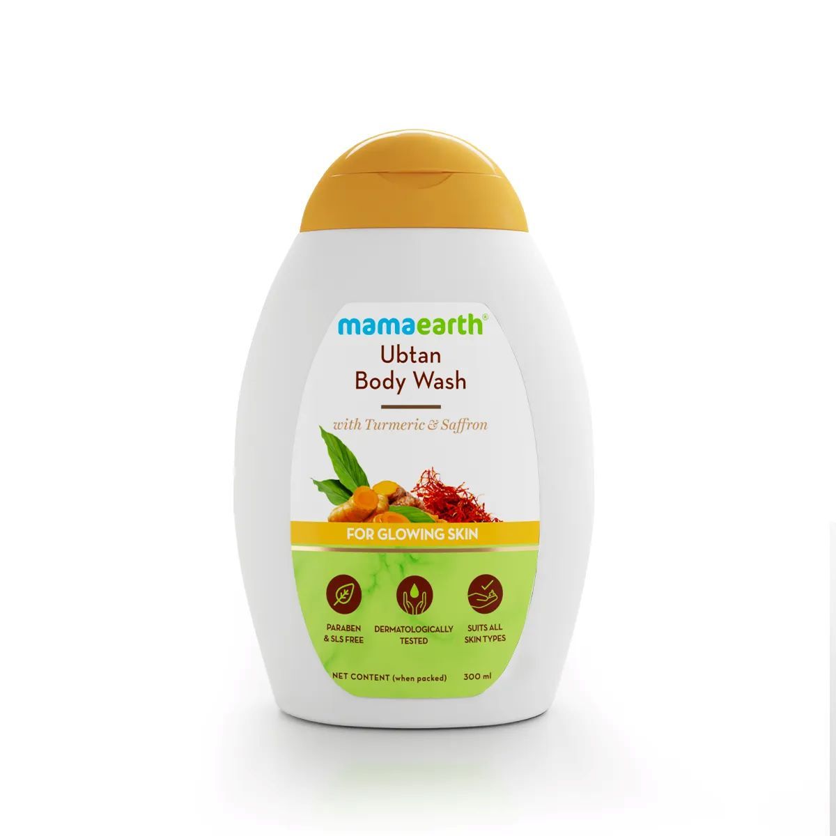 Mamaearth Bath Essential kit (Onion Hair Fall Shampoo (250 ml)+ Onion Conditioner (250 ml) + Ubtan Facewash (100 ml) + Ubtan Body wash (300 ml)) - Image 4