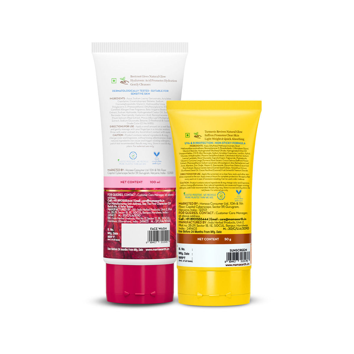 Mamaearth Beetroot Cleanse & Protect Combo - Combo of 2 - Image 2