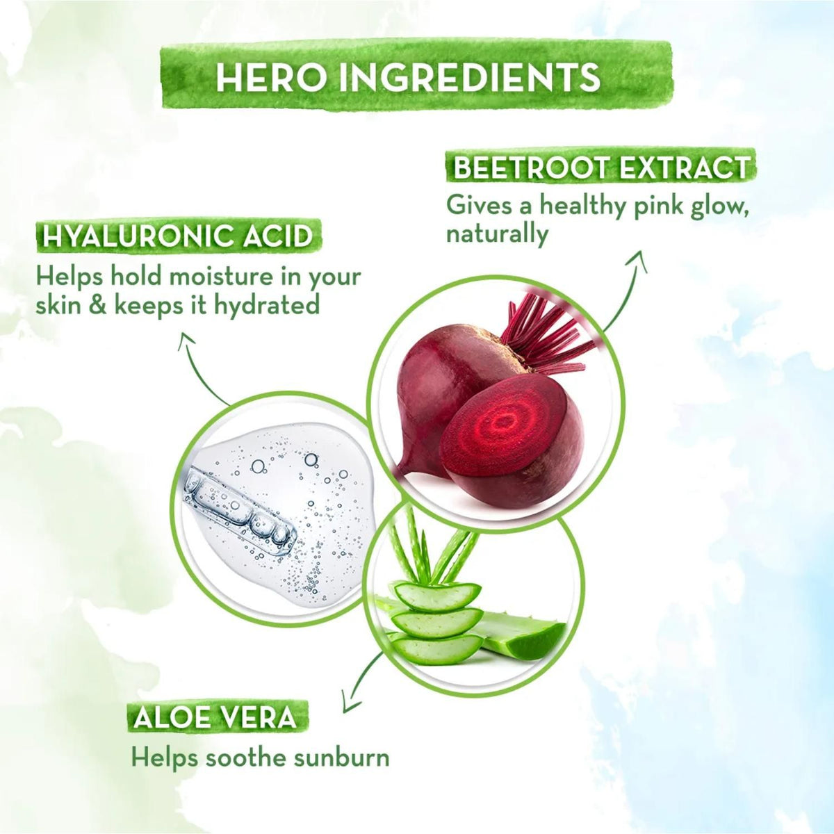 Mamaearth Beetroot Glow Trio - Beetroot Face Wash (100 ml) + Beetroot Daily Glow Cream (80 gm) + Beetroot Hydraful Sunscreen (50 gm) Combo of 3 - Image 4
