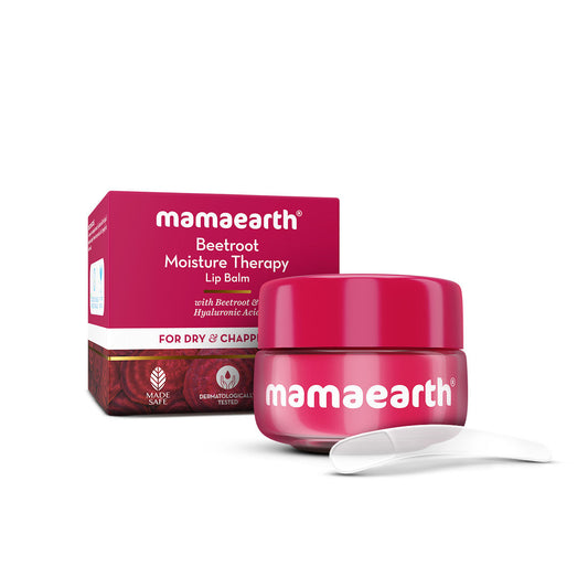Mamaearth Beetroot Moisture Therapy Lip Balm for Dry & Chapped Lips 15 gm - Image 2