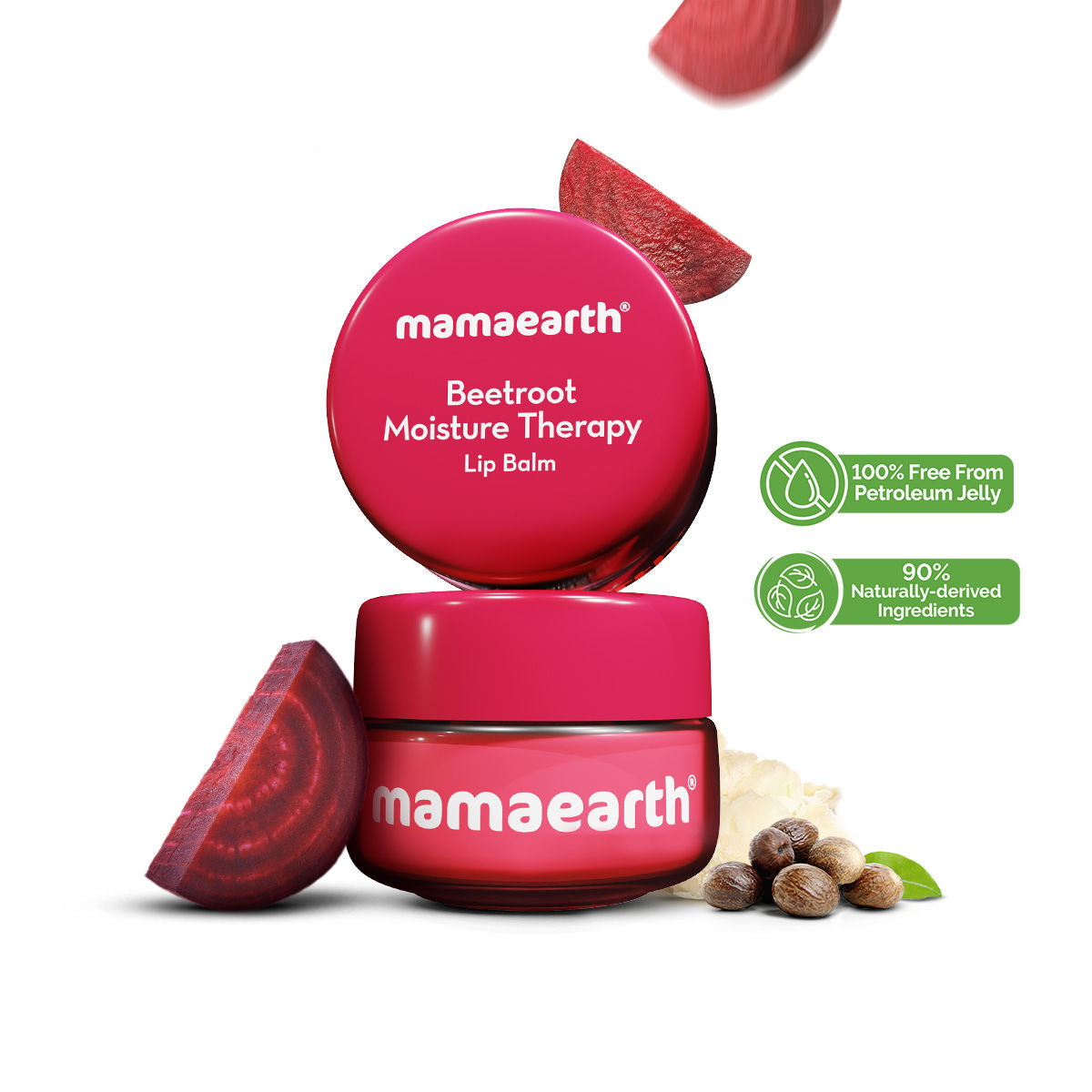 Mamaearth Beetroot Moisture Therapy Lip Balm for Dry & Chapped Lips 15 gm - Image 5