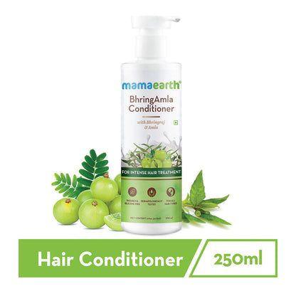 Mamaearth BhringAmla Conditioner with Bhringraj & Amla for Intense Hair Treatment (250 ml) - Image 2