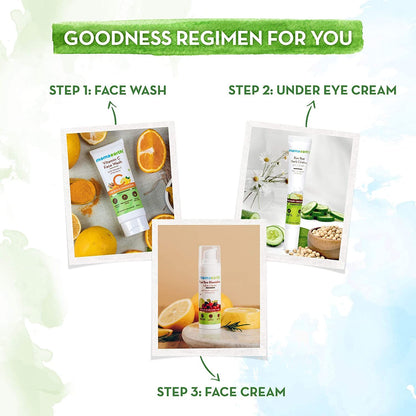 Mamaearth Bye Bye Dark Circles Eye Cream with Cucumber and Peptides for Dark Circles - 20 gm - Image 5