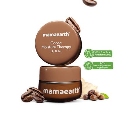 Mamaearth Cocoa Moisture Therapy Lip Balm for Dry & Chapped Lips 15 gm - Image 5