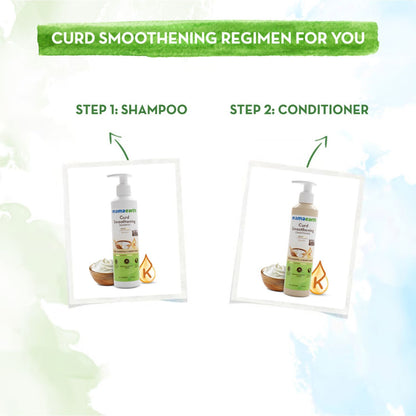 Mamaearth Curd Smoothening Shampoo with Curd & Keratin for Smooth & Shiny Hair- 250 ml - Image 5