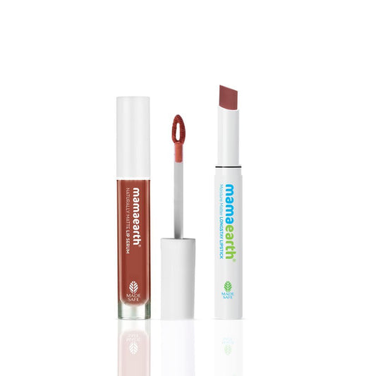 Mamaearth Everyday Browns Lipstick Combo Combo of 2