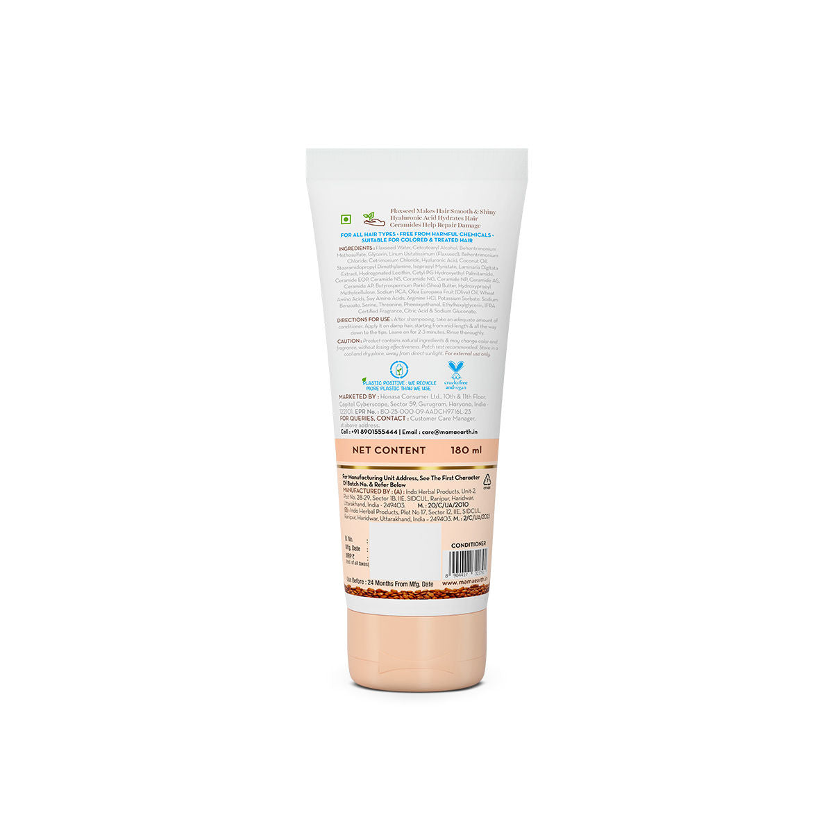 Mamaearth Flaxseed Damage Repair Conditioner (180 ml) - Image 2