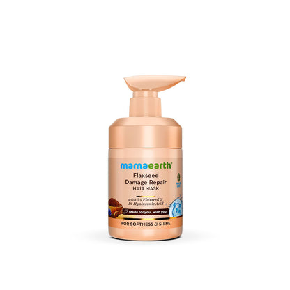 Mamaearth Flaxseed Damage Repair Hair Mask (300 ml)