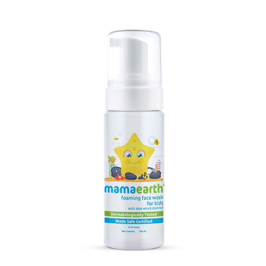 Mamaearth Foaming Face Wash With Aloe Vera & Coconut For Gentle Cleansing - 150 ml