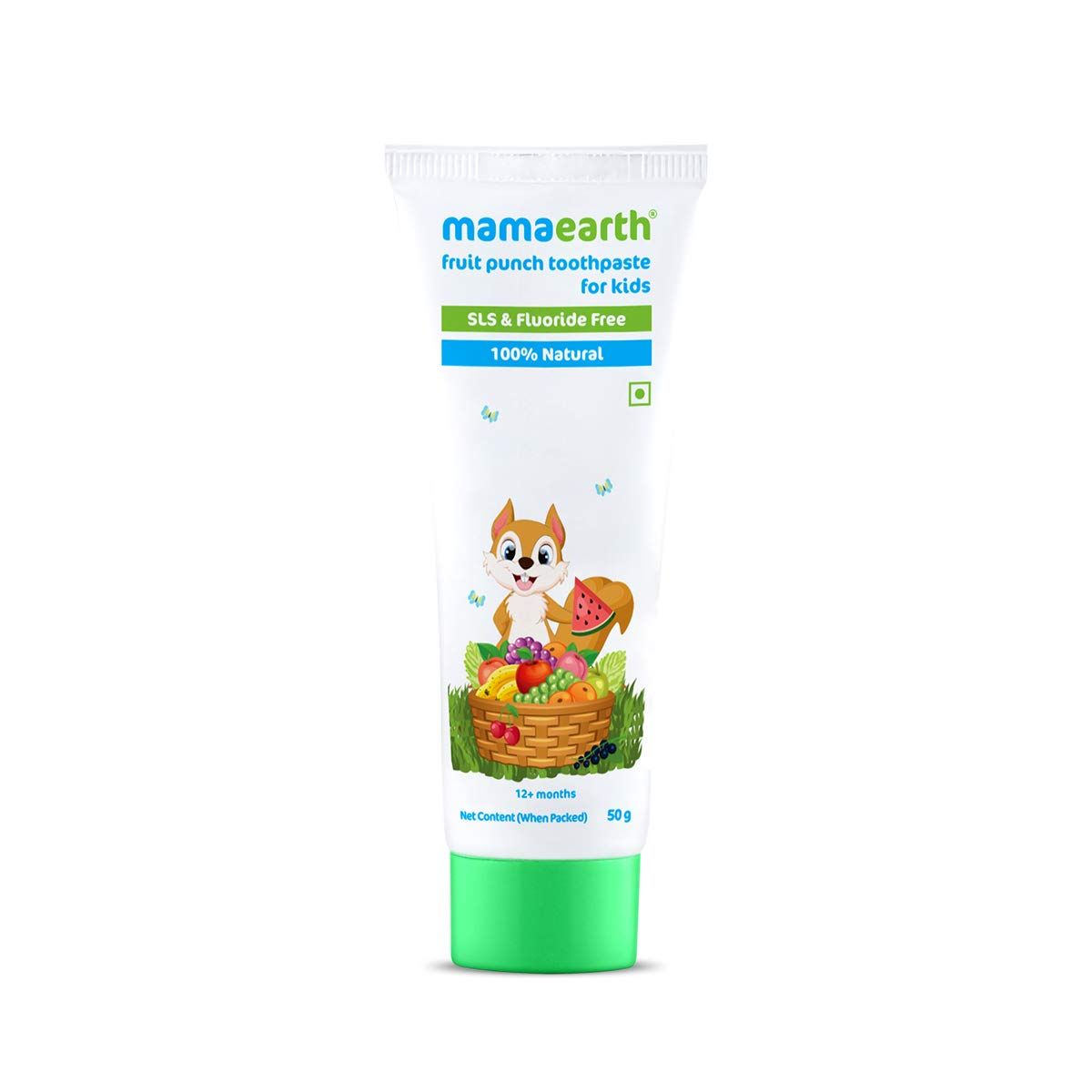 Mamaearth Fruit Punch Toothpaste For Kids (50 gm) - Image 2
