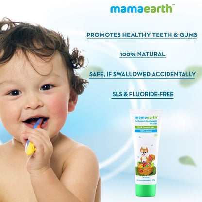 Mamaearth Fruit Punch Toothpaste For Kids (50 gm) - Image 3