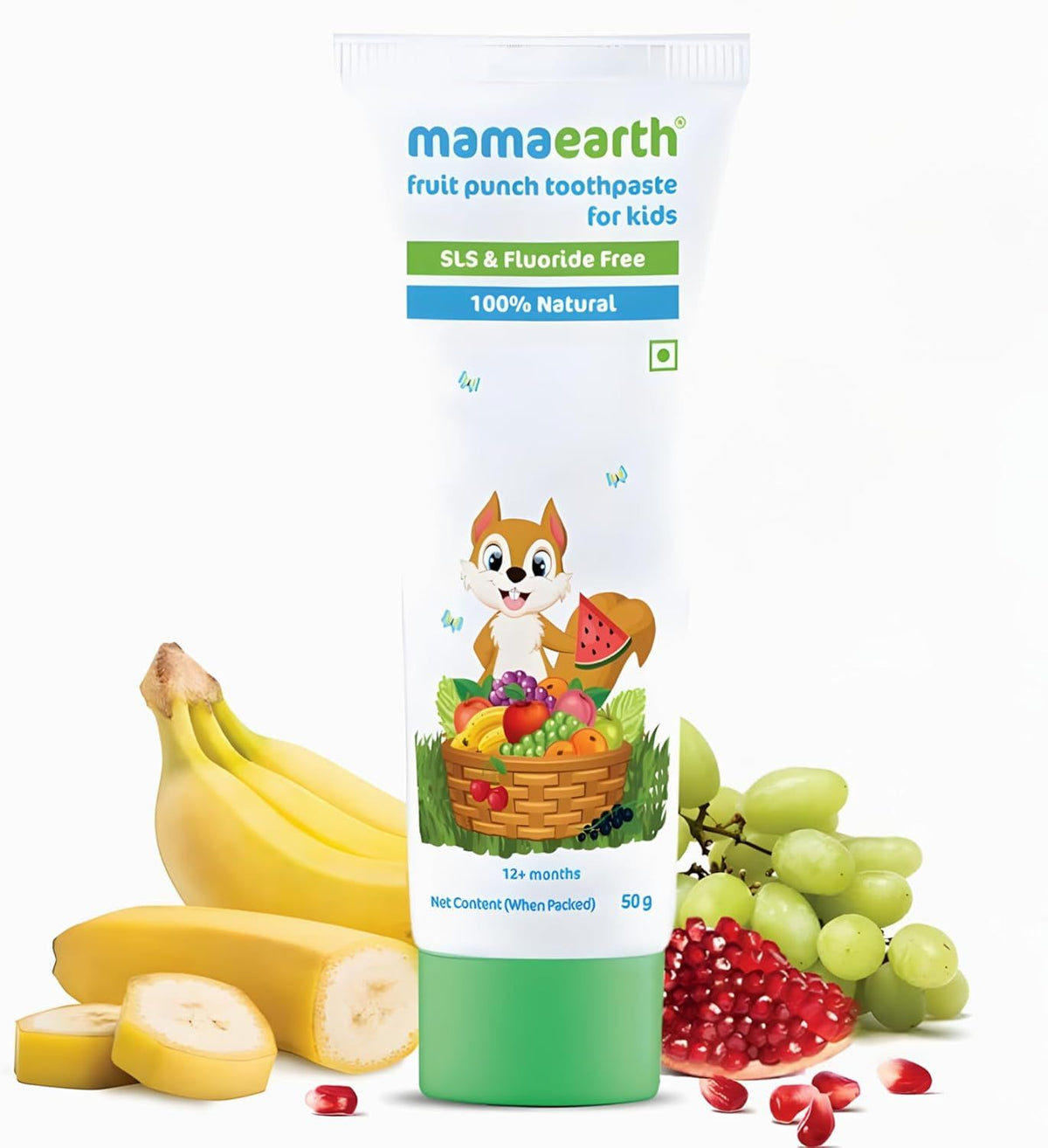Mamaearth Fruit Punch Toothpaste For Kids (50 gm) - Image 4