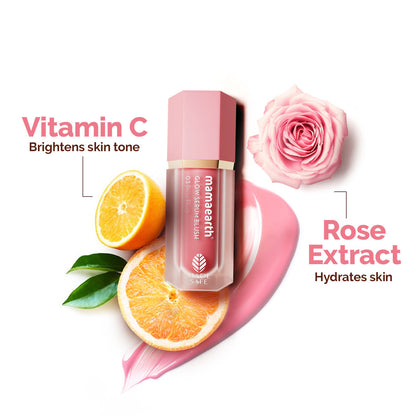 Mamaearth Glow Serum Blush with Vitamin C & Rose Extract - 5 ml - Rosy Flush Serum Formula | Long-lasting | Blendable, Water-like Texture - Image 4