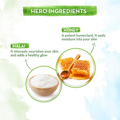 Mamaearth Honey Malai Cold Cream with Honey & Malai For Nourishing Glow - 200 gm - Image 4