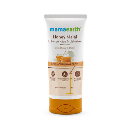 Mamaearth Honey Malai Oil Free Face Moisturiser 80 gm