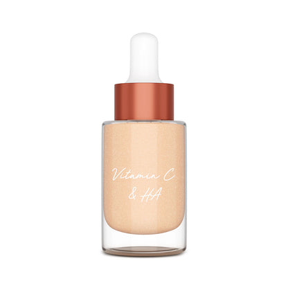 Mamaearth Hydra-Glow Illuminating Drops with Vitamin C & Hyaluronic Acid - 15 ml Multi-Purpose Primer Drops | Moisturizes Skin | Gives Non-Greasy Dewy Finish - Image 4