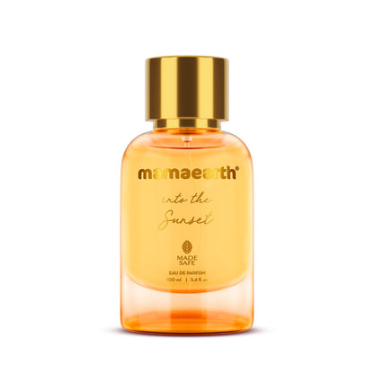 Mamaearth Into the Sunset Eau De Parfum For Women - 100 ml | Made Safe Approved | Premium & Long-Lasting Fragrance | Blend of Exotic Ingredients | Perfume with Grapefruit, Tangerine & Peony Notes | Fresh Fruity Scent for Women - Image 3