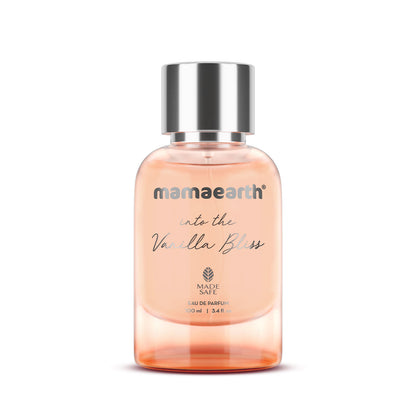 Mamaearth Into the Vanilla Bliss Eau De Parfum For Women - 100 ml | Made Safe Approved Premium & Long-Lasting Fragrance Blend of Exotic Ingredients Perfume with Vanilla Orchids, French Vanilla, Amber & Tonka Beans Notes Vanilla Scent for Women - Image 2
