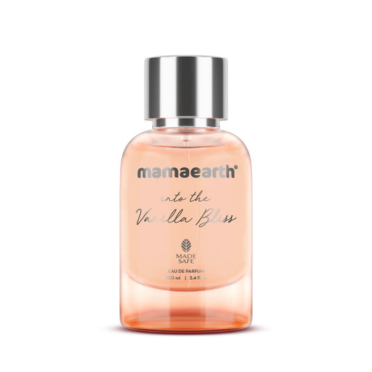 Mamaearth Into the Vanilla Bliss Eau De Parfum For Women - 100 ml | Made Safe Approved Premium & Long-Lasting Fragrance Blend of Exotic Ingredients Perfume with Vanilla Orchids, French Vanilla, Amber & Tonka Beans Notes Vanilla Scent for Women - Image 2
