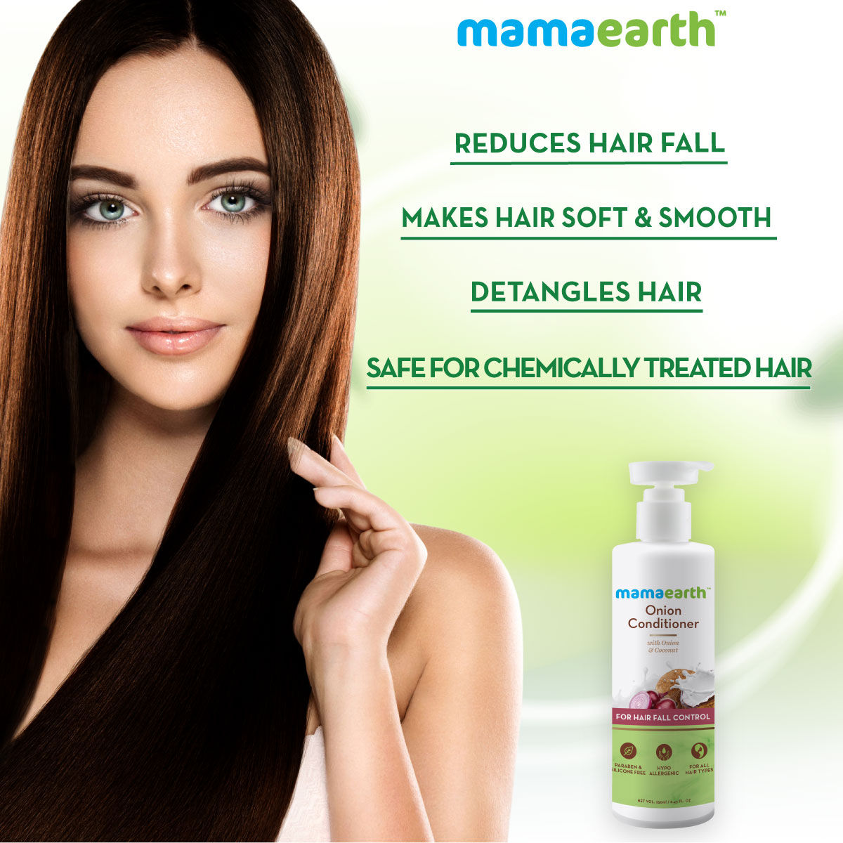 Mamaearth Anti Hair Fall Spa Range With Onion Hair Oil + Onion Shampoo + Onion Conditioner For Hair Fall Control - Image 4
