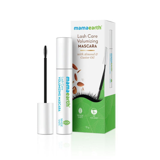 Mamaearth Mamaearth Lash Care Volumizing Mascara with Castor Oil & Almond Oil for 2X Instant Volume - 13 gm