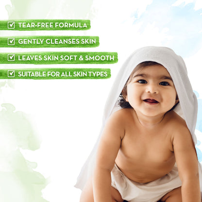 Mamaearth Milky Soft Body Wash for Babies with Oats, Milk and Calendula (400 ml) - Image 4
